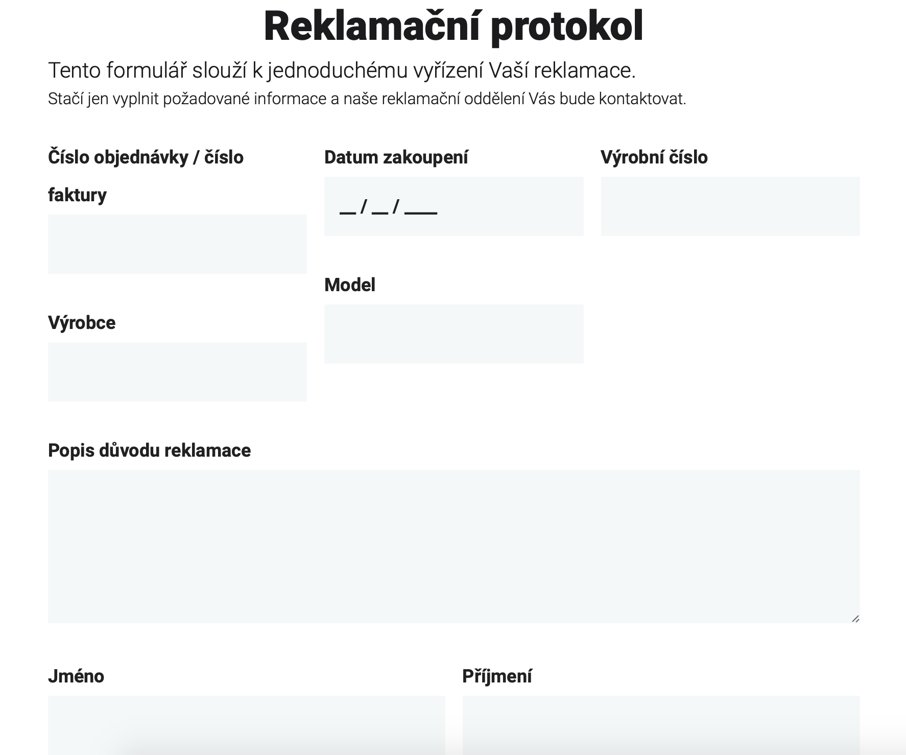 Využijte chytré webové formuláře